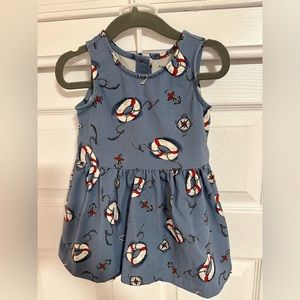 Ralph Lauren Nautical dress for baby girl, Size 12 months